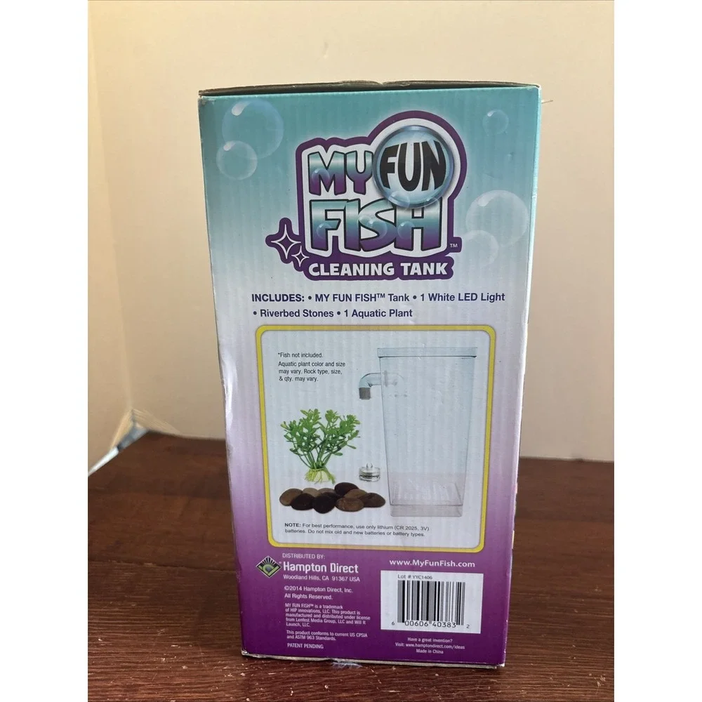BRAND NEW Fish Tank My Fun Kids Small Aquarium Pet Bowl 
